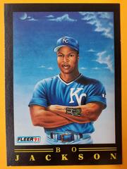 Bo Jackson #5 of 12 Baseball Cards 1991 Fleer Pro Vision Prices