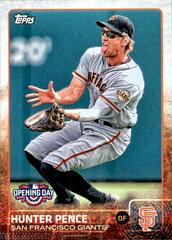 Hunter Pence #114 Baseball Cards 2015 Topps Opening Day Prices
