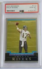 Philip Rivers [Autograph] Football Cards 2004 Bowman Prices