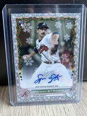 Spencer Strider [Silver Metallic] Baseball Cards 2022 Topps Holiday Autographs Prices