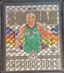 Jeremy Sochan #1 Basketball Cards 2022 Panini Mosaic Introductions Prices