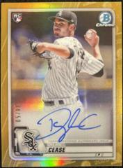 Dylan Cease [Gold Refractor] #72 Baseball Cards 2020 Bowman Chrome Prices