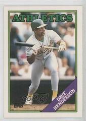 Dave Henderson #48T Baseball Cards 1988 Topps Traded Prices