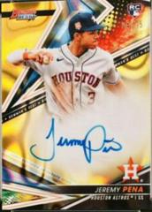 Jeremy Pena #B22-JPE Baseball Cards 2022 Bowman's Best of Autographs Prices