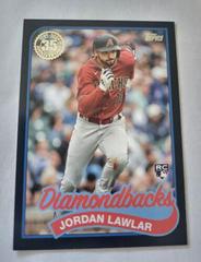 Jordan Lawlar [Black] #89B-1 Baseball Cards 2024 Topps 1989 Prices