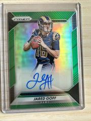 Jared Goff [Green] #RA-JGF Football Cards 2016 Panini Prizm Rookie Autograph Prices