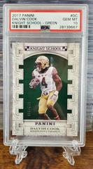 Dalvin Cook [Green] Football Cards 2017 Panini Knight School Prices