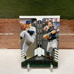 Mike Piazza, Tom Seaver [Retail Green] Baseball Cards 2022 Panini Absolute Historical Duals Prices