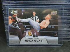 Orange Cassidy Wrestling Cards 2021 Upper Deck AEW Canvas Prices