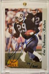 Eric Dickerson Football Cards 1993 Pro Line Live Autographs Prices