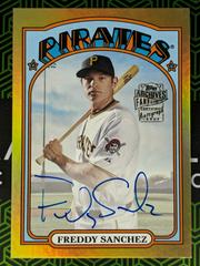 Freddy Sanchez [Gold] Baseball Cards 2023 Topps Archives 1972 Fan Favorites Autographs Prices