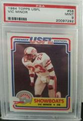 Vic Minor Football Cards 1984 Topps USFL Prices