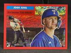 Josh Jung [SP Variation White Back Red Hot] #10 Baseball Cards 2023 Topps Archives Prices