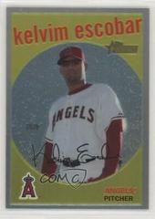 Kelvim Escobar [Refractor] #C26 Baseball Cards 2008 Topps Heritage Chrome Prices