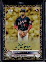 Josiah Gray #GEA-JG Baseball Cards 2022 Topps Gilded Collection Chrome Gold Etch Autographs Prices