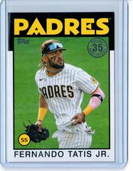 Fernando Tatis Jr #86B-9 Baseball Cards 2021 Topps Update 1986 35th Anniversary Prices
