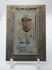 Aaron Judge [Black Frame] #MA-AJ Baseball Cards 2020 Topps Allen & Ginter Mini Autographs Prices