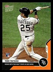 Yoshi Tsutsugo [Orange] #10 Baseball Cards 2020 Topps Now Prices