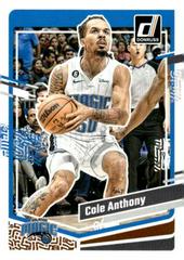 Cole Anthony #163 Basketball Cards 2023 Panini Donruss Prices