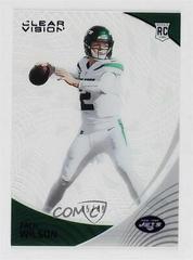 Zach Wilson [Purple] Football Cards 2021 Panini Chronicles Clear Vision Rookies Prices