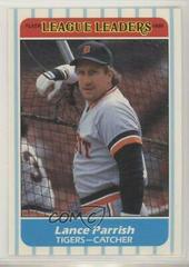 Lance Parrish Baseball Cards 1986 Fleer League Leaders Prices