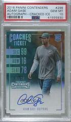 Adam Gase [Autograph Cracked Ice Ticket] #298 Football Cards 2016 Panini Contenders Prices