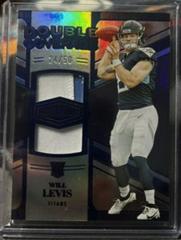 Will Levis [Blue] #DC-14 Football Cards 2023 Panini Plates and Patches Double Coverage Prices