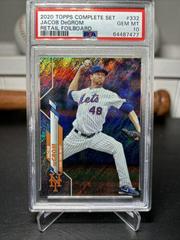 Jacob deGrom [Retail Foilboard] #332 Baseball Cards 2020 Topps Complete Set Prices