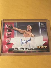 Austin Theory [Red] #A-AT Wrestling Cards 2021 Topps WWE We Are NXT Autographs Prices