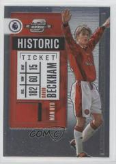 David Beckham Soccer Cards 2020 Panini Chronicles Contenders Historic Rookie Ticket Premier League Prices