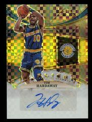 Tim Hardaway [Gold] #IFS-THW Basketball Cards 2022 Panini Select In Flight Signatures Prices