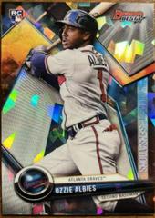 Ozzie Albies [Atomic] #NS-OA Baseball Cards 2018 Bowman's Best Neophyte Sensations Prices