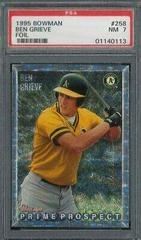 Ben Grieve [Foil] #258 Baseball Cards 1995 Bowman Prices