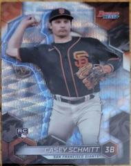 Casey Schmitt [Wave] #23 Baseball Cards 2023 Bowman's Best Prices