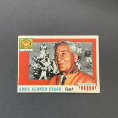 Amos Alonzo Stagg #38 Football Cards 1955 Topps All American Prices