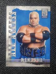 Rikishi Wrestling Cards 2002 Fleer WWF All Access Prices