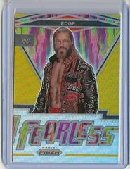 Edge [Gold Prizm] Wrestling Cards 2022 Panini Prizm WWE Fearless Prices