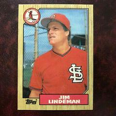 Jim Lindeman #65T Baseball Cards 1987 Topps Traded Tiffany Prices