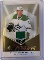 Jason Robertson [Jersey] #AP-5 Hockey Cards 2022 SP Authentic Profiles Prices