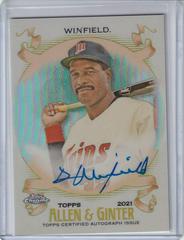 Dave Winfield #AGA-DW Baseball Cards 2021 Topps Allen & Ginter Chrome Autographs Prices