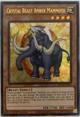 Crystal Beast Amber Mammoth SGX1-ENF03 YuGiOh Speed Duel GX: Duel Academy Box Prices