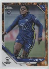Jess Carter [Inferno Refractor] Soccer Cards 2021 Topps Chrome UEFA Women’s Champions League Prices