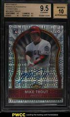 Mike Trout [Xfractor Autograph] Baseball Cards 2011 Finest Prices