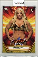 Mandy Rose [Gold] #47 Wrestling Cards 2019 Topps WWE SummerSlam Prices