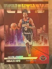 Jalen Green [Artist Proof Gold] Basketball Cards 2022 Panini Hoops City Edition Prices