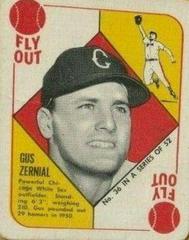 Gus Zernial #36 Baseball Cards 1951 Topps Red Back Prices