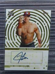 John Cena [Gold] Wrestling Cards 2010 Topps WWE Autographs Prices