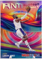 LeBron James [Hyper Gold] #5 Basketball Cards 2023 Panini Hoops Anti Gravity Prices