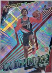Scoot Henderson [Cosmic] #14 Basketball Cards 2023 Panini Revolution Shock Wave Prices