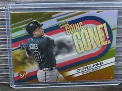 Chipper Jones [Gold] Baseball Cards 2023 Topps Pristine Going Gone Prices